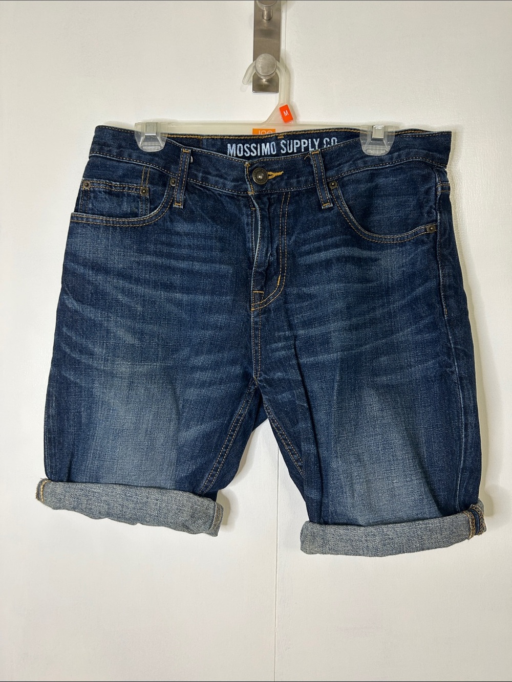 Mossimo Supply Co. Men's Indigo Rolled Hem Denim Shorts